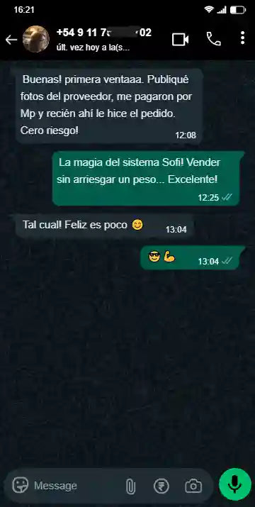 Testimonio de cliente